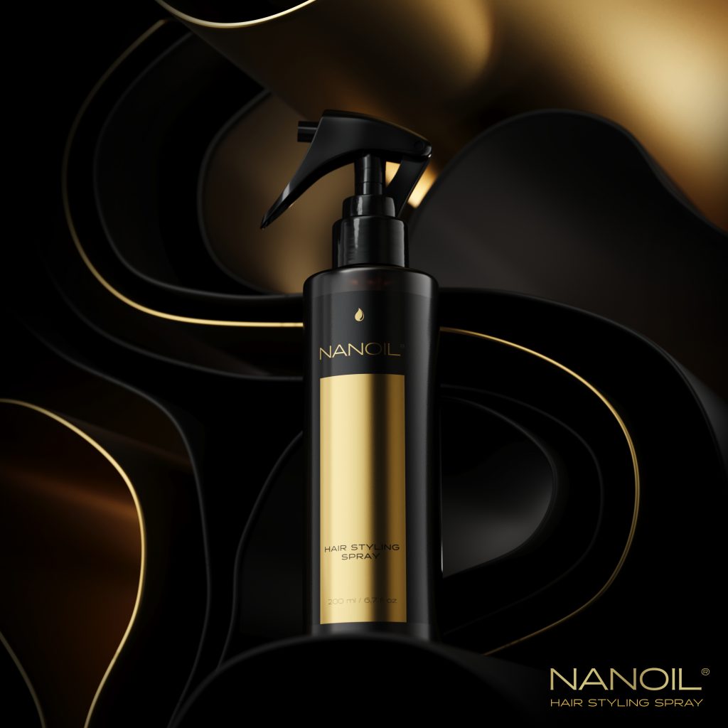 nanoil hair styling spray