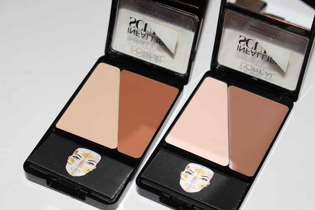 Contorno de rosto com a palete  Infallible Sculpt da L’Oreal
